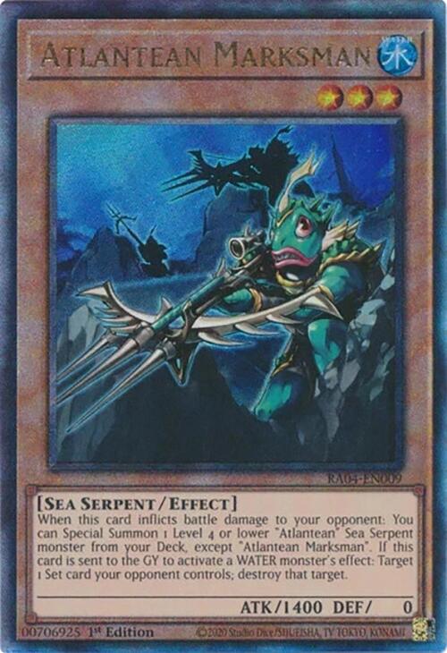 Atlantean Marksman [RA04-EN009] Prismatic Ultimate Rare | Fandemonia Ltd
