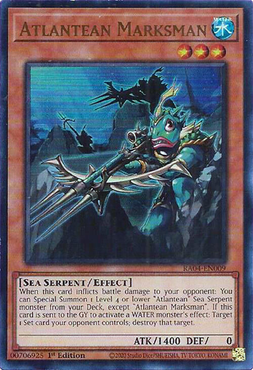 Atlantean Marksman [RA04-EN009] Ultra Rare | Fandemonia Ltd