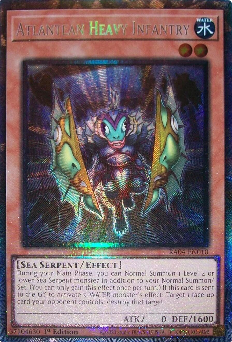 Atlantean Heavy Infantry [RA04-EN010] Prismatic Collector's Rare | Fandemonia Ltd