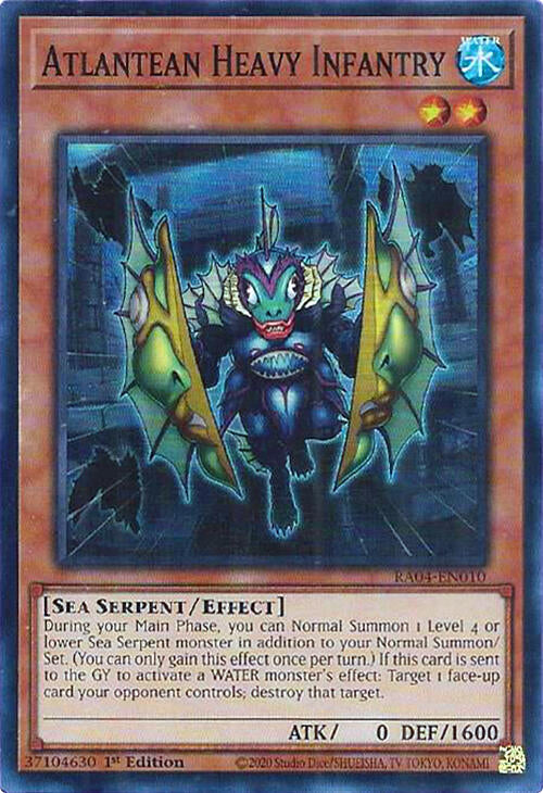 Atlantean Heavy Infantry [RA04-EN010] Super Rare | Fandemonia Ltd