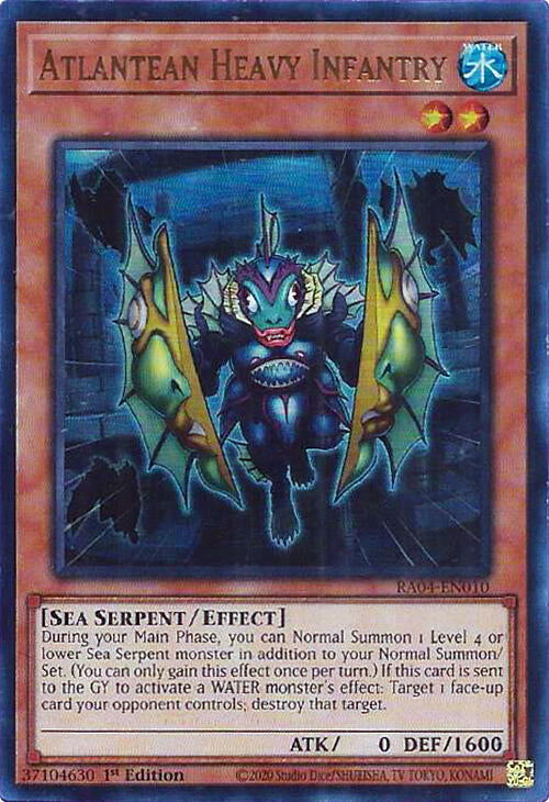 Atlantean Heavy Infantry [RA04-EN010] Ultra Rare | Fandemonia Ltd