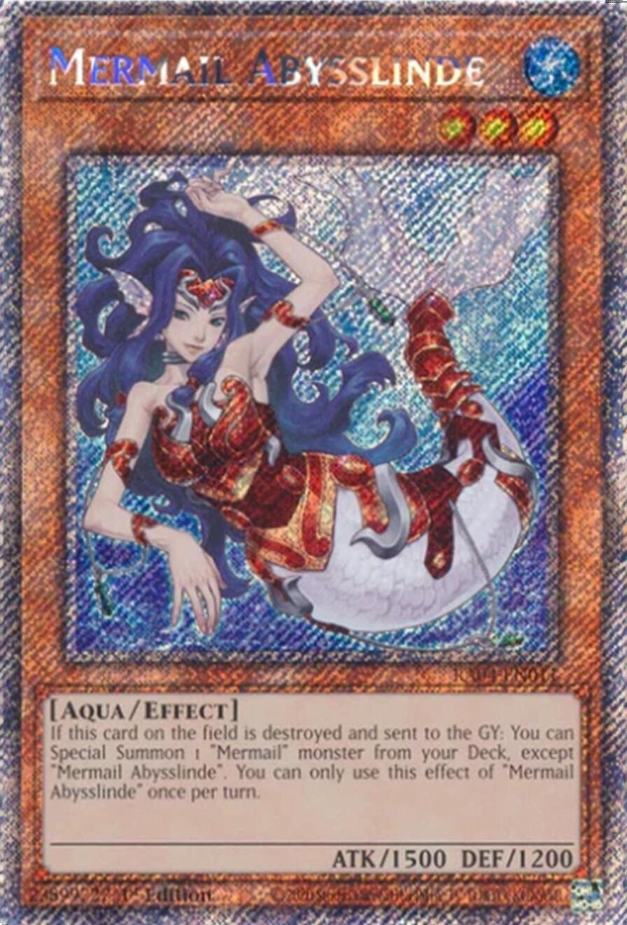 Mermail Abysslinde [RA04-EN011] Platinum Secret Rare | Fandemonia Ltd