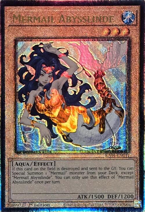 Mermail Abysslinde [RA04-EN011] Prismatic Ultimate Rare | Fandemonia Ltd