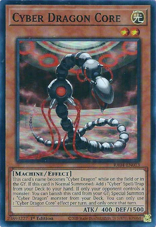 Cyber Dragon Core [RA04-EN013] Super Rare | Fandemonia Ltd
