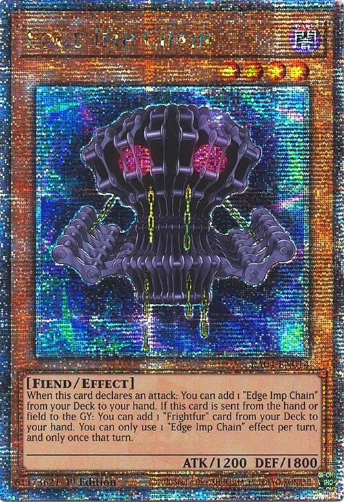 Edge Imp Chain [RA04-EN014] Quarter Century Secret Rare | Fandemonia Ltd