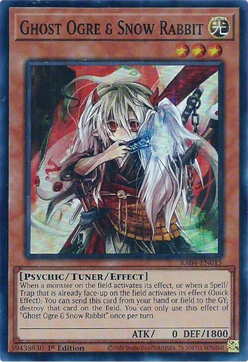 Ghost Ogre & Snow Rabbit [RA04-EN015] Super Rare | Fandemonia Ltd