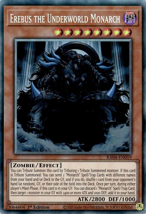 Erebus the Underworld Monarch [RA04-EN019] Prismatic Collector's Rare | Fandemonia Ltd
