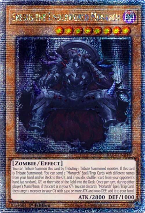 Erebus the Underworld Monarch [RA04-EN019] Quarter Century Secret Rare | Fandemonia Ltd
