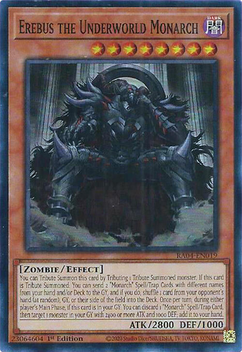 Erebus the Underworld Monarch [RA04-EN019] Super Rare | Fandemonia Ltd