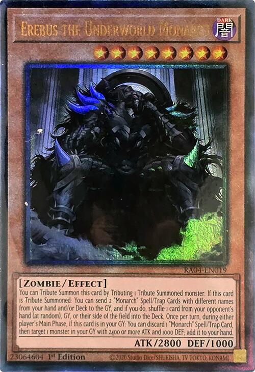 Erebus the Underworld Monarch [RA04-EN019] Prismatic Ultimate Rare | Fandemonia Ltd