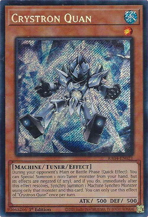 Crystron Quan [RA04-EN021] Secret Rare | Fandemonia Ltd