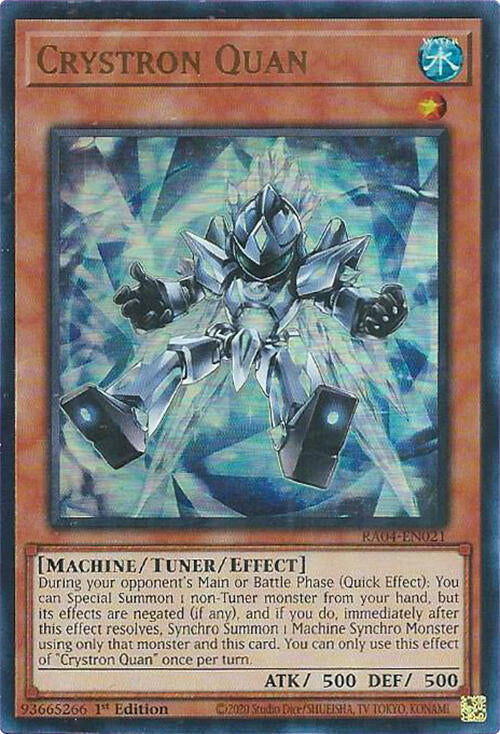 Crystron Quan [RA04-EN021] Ultra Rare | Fandemonia Ltd