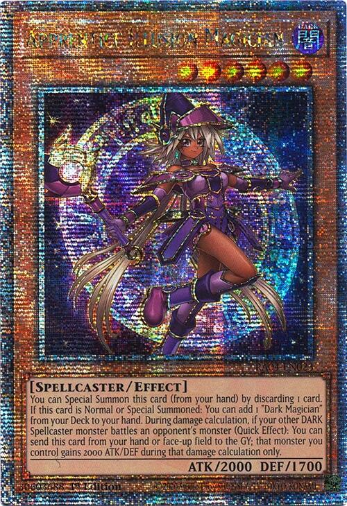Apprentice Illusion Magician [RA04-EN023] Quarter Century Secret Rare | Fandemonia Ltd