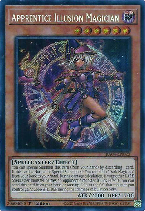 Apprentice Illusion Magician [RA04-EN023] Secret Rare | Fandemonia Ltd