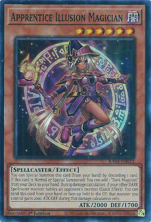 Apprentice Illusion Magician [RA04-EN023] Super Rare | Fandemonia Ltd