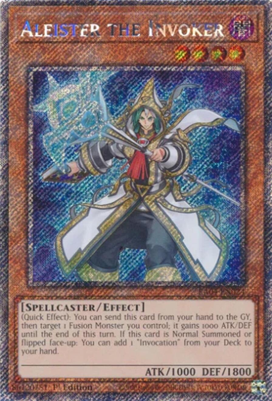 Aleister the Invoker (Alternate Art) [RA04-EN024] Platinum Secret Rare | Fandemonia Ltd