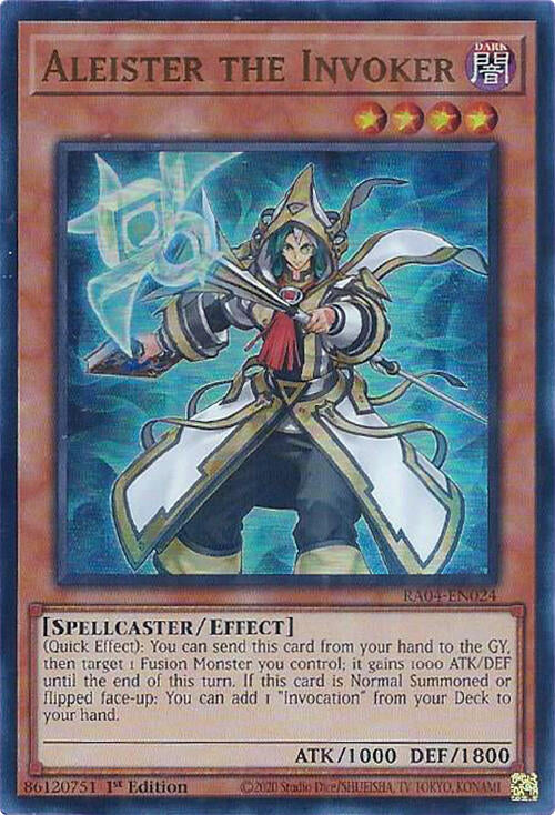 Aleister the Invoker (Alternate Art) [RA04-EN024] Ultra Rare | Fandemonia Ltd