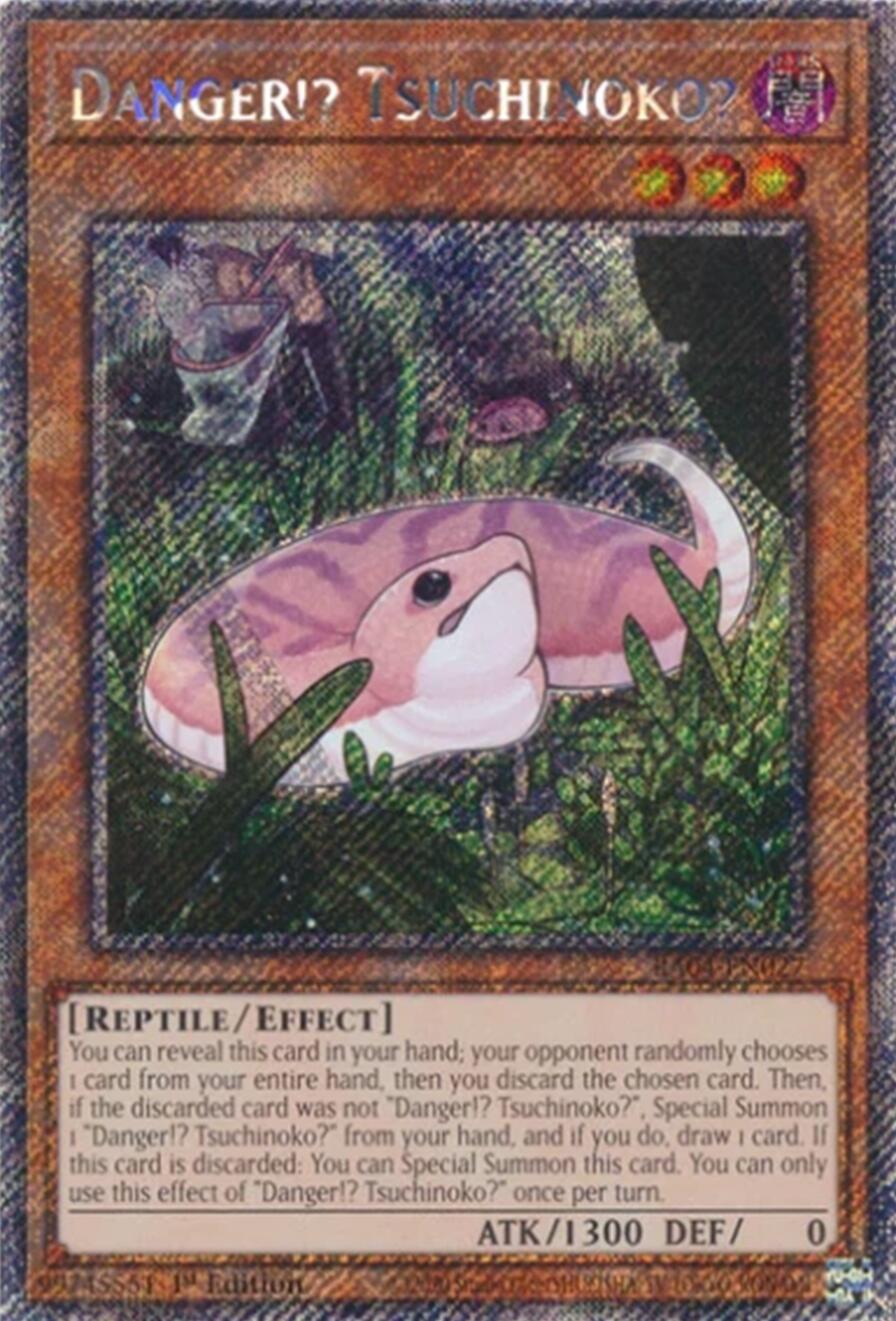 Danger!? Tsuchinoko? [RA04-EN027] Platinum Secret Rare | Fandemonia Ltd