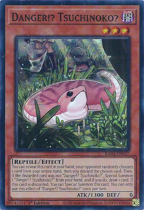 Danger!? Tsuchinoko? [RA04-EN027] Super Rare | Fandemonia Ltd
