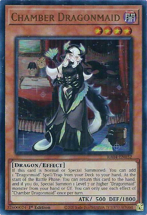 Chamber Dragonmaid [RA04-EN032] Ultra Rare | Fandemonia Ltd