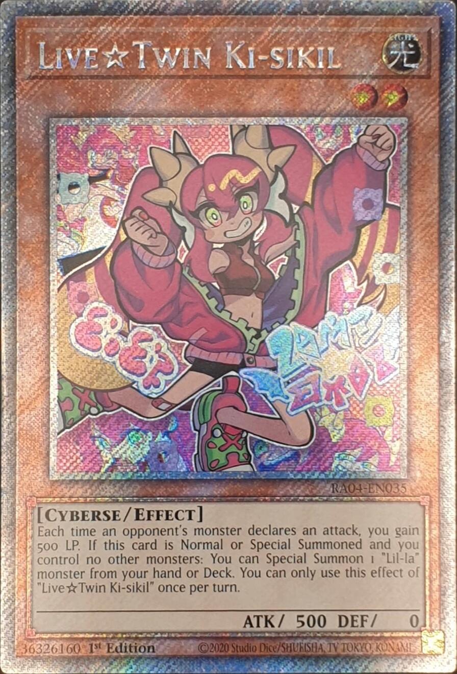 LiveTwin Ki-sikil [RA04-EN035] Platinum Secret Rare | Fandemonia Ltd