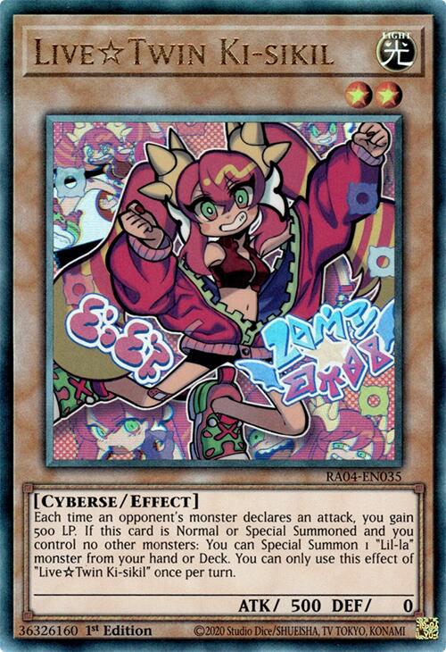 LiveTwin Ki-sikil [RA04-EN035] Prismatic Ultimate Rare | Fandemonia Ltd