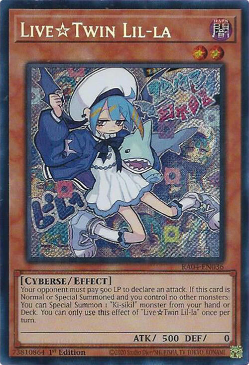 LiveTwin Lil-la [RA04-EN036] Secret Rare | Fandemonia Ltd