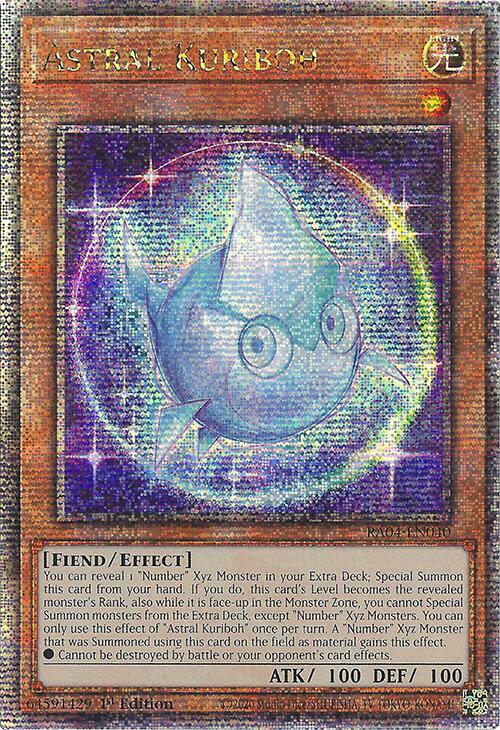 Astral Kuriboh [RA04-EN040] Quarter Century Secret Rare | Fandemonia Ltd