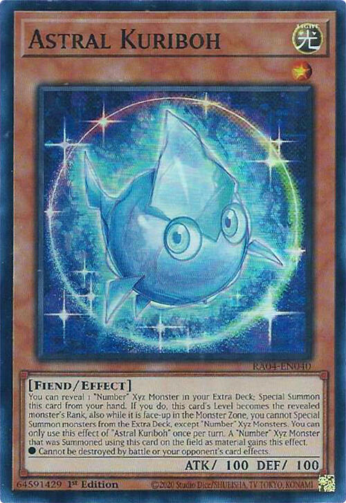 Astral Kuriboh [RA04-EN040] Super Rare | Fandemonia Ltd