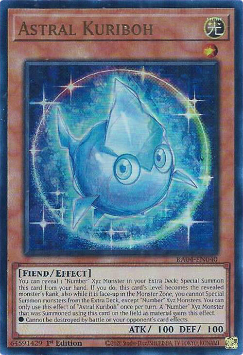 Astral Kuriboh [RA04-EN040] Ultra Rare | Fandemonia Ltd