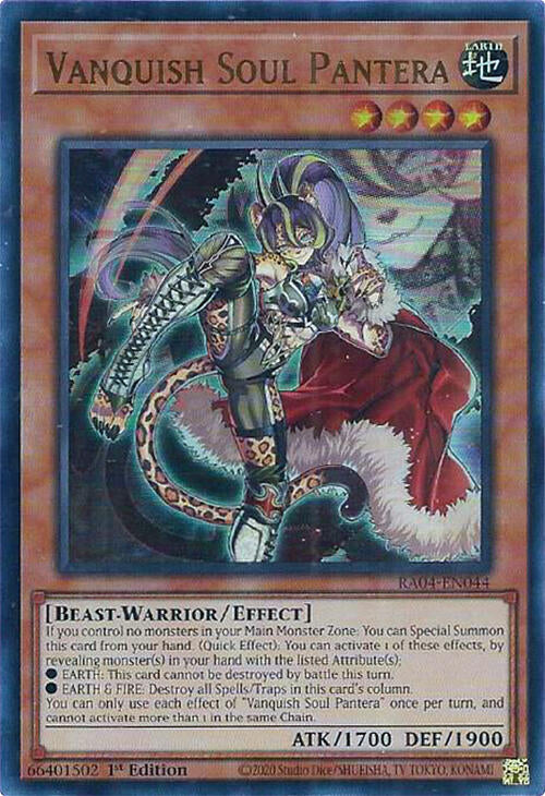 Vanquish Soul Pantera [RA04-EN044] Ultra Rare | Fandemonia Ltd