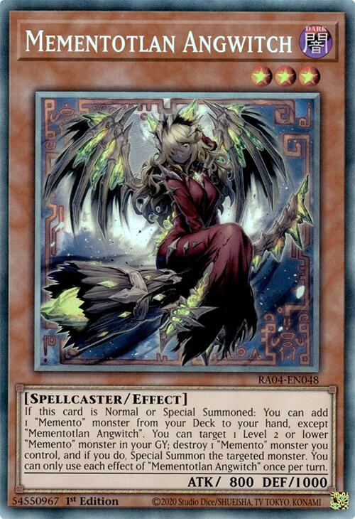 Mementotlan Angwitch [RA04-EN048] Prismatic Collector's Rare | Fandemonia Ltd