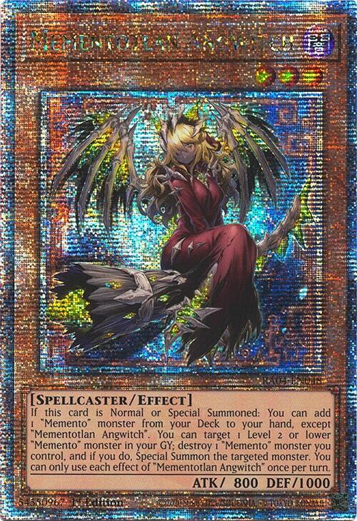 Mementotlan Angwitch [RA04-EN048] Quarter Century Secret Rare | Fandemonia Ltd