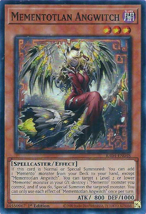 Mementotlan Angwitch [RA04-EN048] Super Rare | Fandemonia Ltd