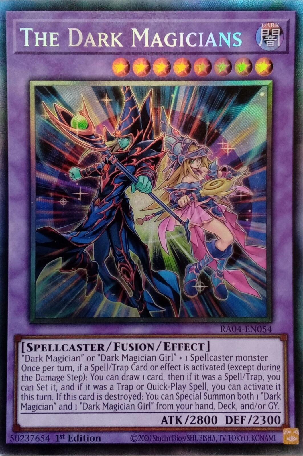 The Dark Magicians [RA04-EN054] Prismatic Collector's Rare | Fandemonia Ltd