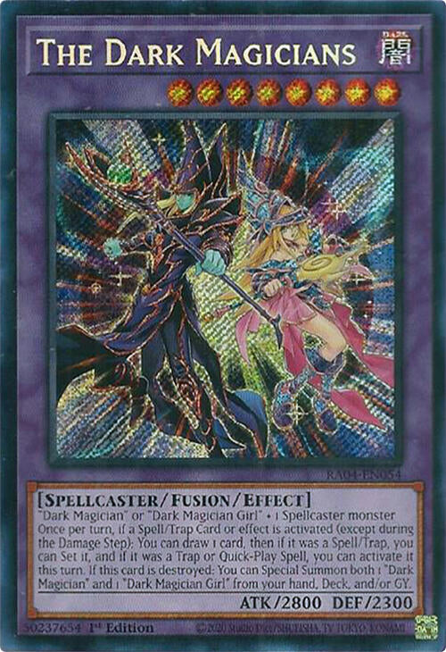 The Dark Magicians [RA04-EN054] Secret Rare | Fandemonia Ltd