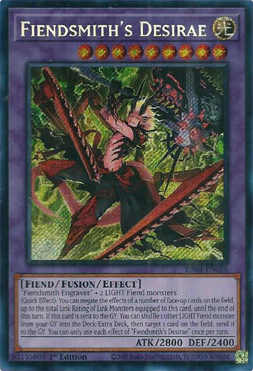 Fiendsmith's Desirae [RA04-EN056] Secret Rare | Fandemonia Ltd