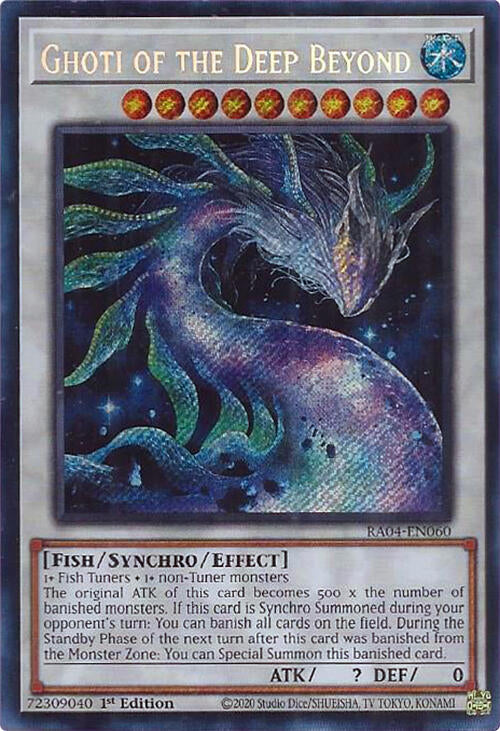 Ghoti of the Deep Beyond [RA04-EN060] Secret Rare | Fandemonia Ltd