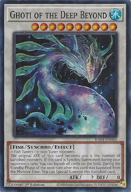 Ghoti of the Deep Beyond [RA04-EN060] Super Rare | Fandemonia Ltd