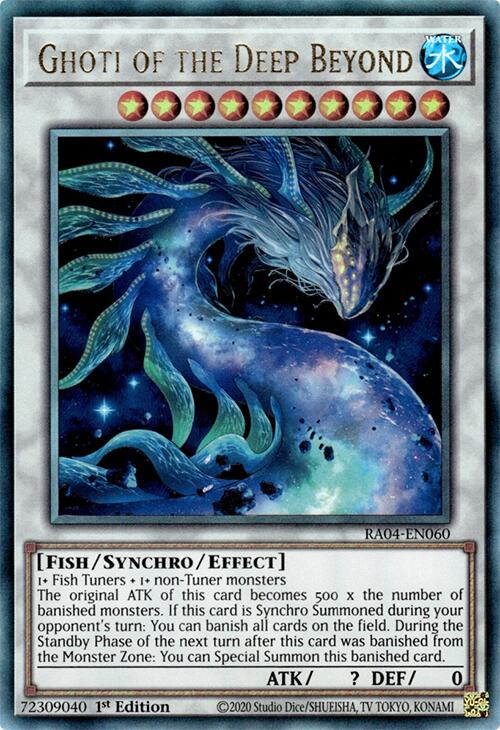 Ghoti of the Deep Beyond [RA04-EN060] Prismatic Ultimate Rare | Fandemonia Ltd
