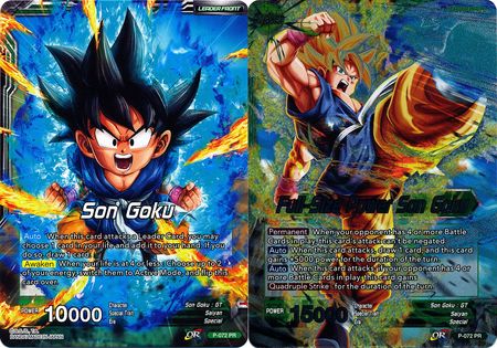 Son Goku // Full-Size Power Son Goku (P-072) [Promotion Cards] | Fandemonia Ltd