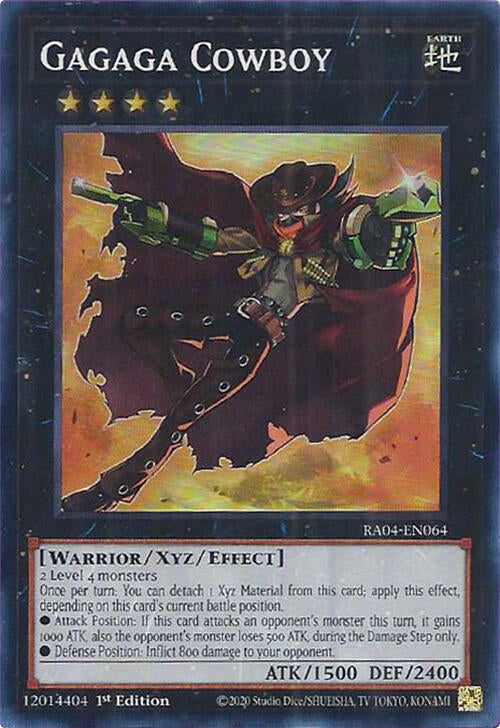 Gagaga Cowboy [RA04-EN064] Super Rare | Fandemonia Ltd