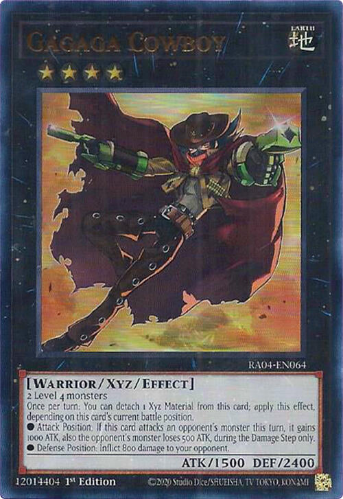 Gagaga Cowboy [RA04-EN064] Ultra Rare | Fandemonia Ltd