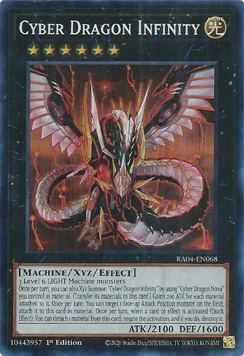 Cyber Dragon Infinity [RA04-EN068] Super Rare | Fandemonia Ltd