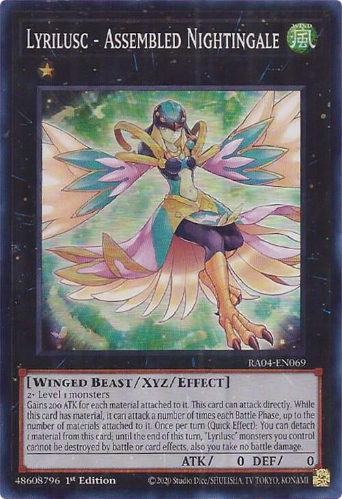 Lyrilusc - Assembled Nightingale [RA04-EN069] Super Rare | Fandemonia Ltd