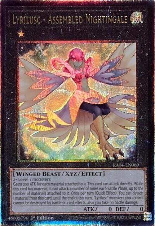 Lyrilusc - Assembled Nightingale [RA04-EN069] Prismatic Ultimate Rare | Fandemonia Ltd