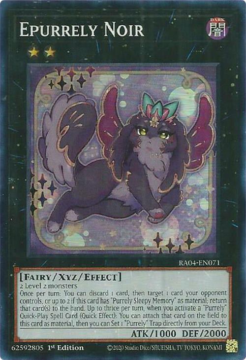 Epurrely Noir [RA04-EN071] Super Rare | Fandemonia Ltd