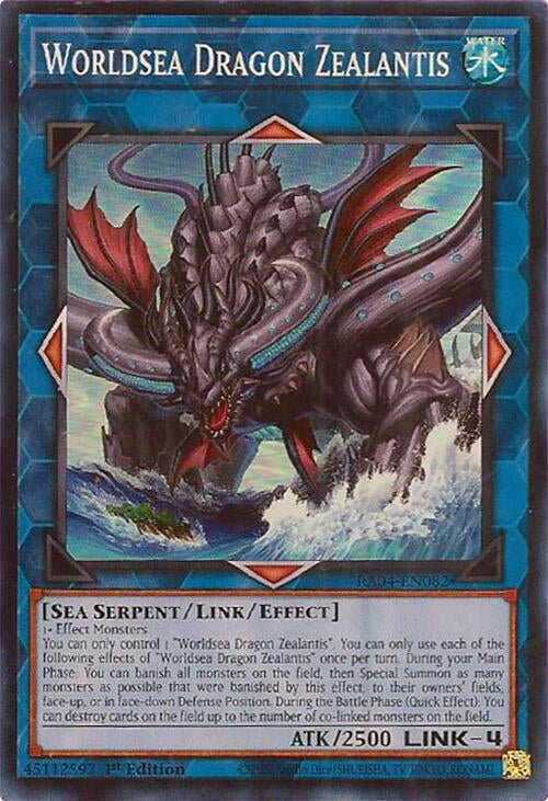 Worldsea Dragon Zealantis [RA04-EN082] Super Rare | Fandemonia Ltd
