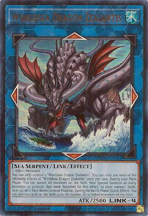 Worldsea Dragon Zealantis [RA04-EN082] Ultra Rare | Fandemonia Ltd
