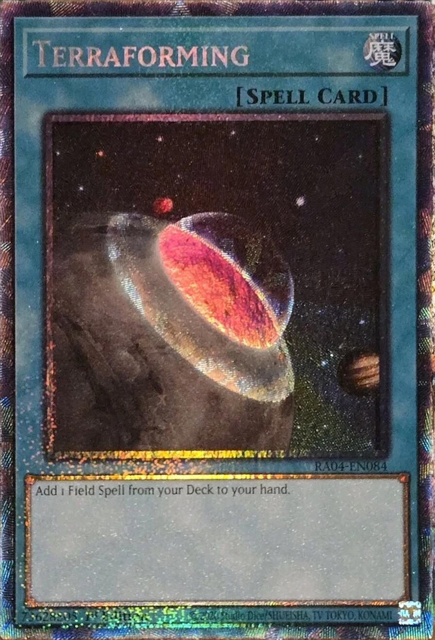 Terraforming [RA04-EN084] Prismatic Collector's Rare | Fandemonia Ltd
